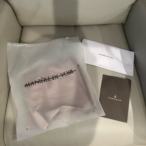 Maniere De Voir Short Sleeve Top - Beige